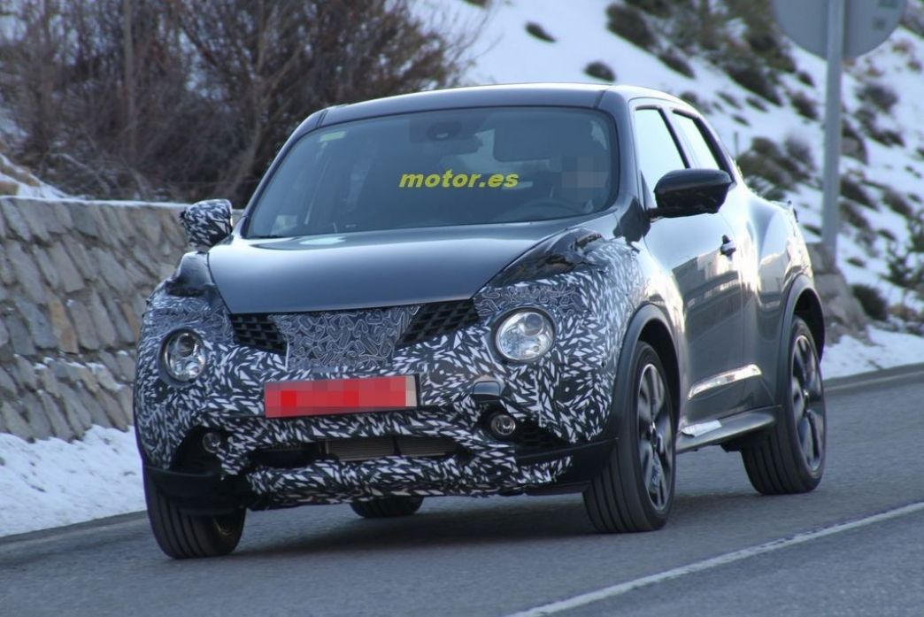 Nissan Juke 2015, primeras imágenes de su restyling con nuevo frontal y trasera