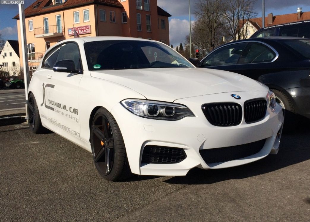 ¿No te gusta el frontal del BMW Serie 1? Cámbialo por el del BMW Serie 2 Coupé