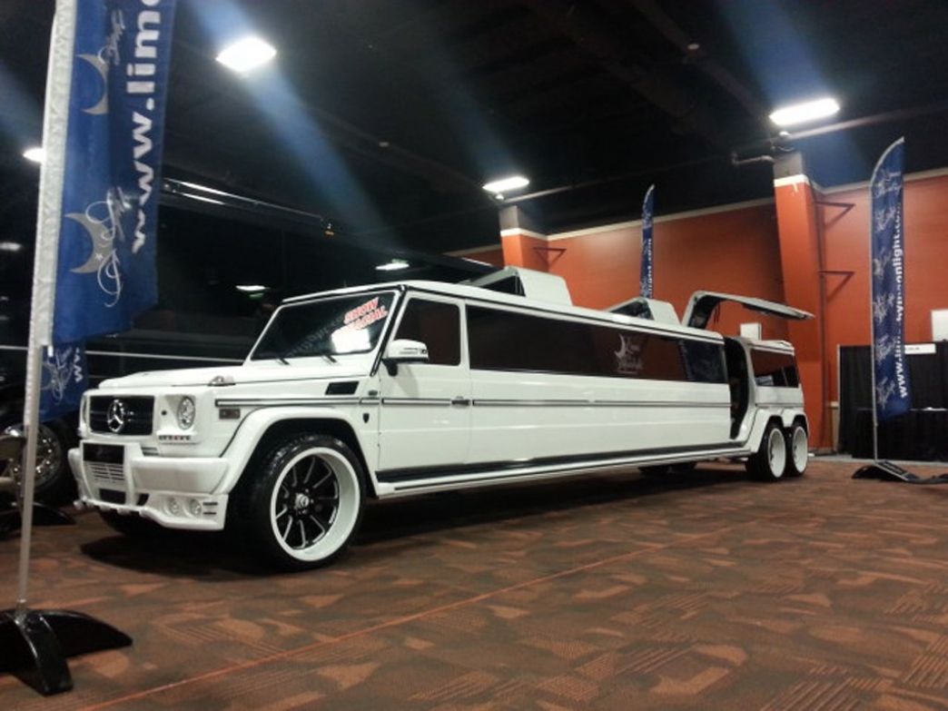 ¿Sacrilegio? Mercedes Clase G convertido en limusina 6x6