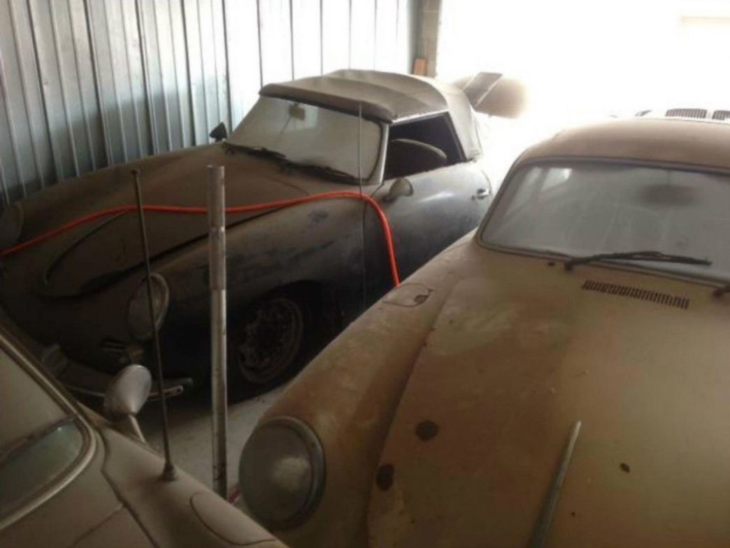 Un Porsche 356 Roadster olvidado, a la venta en eBay