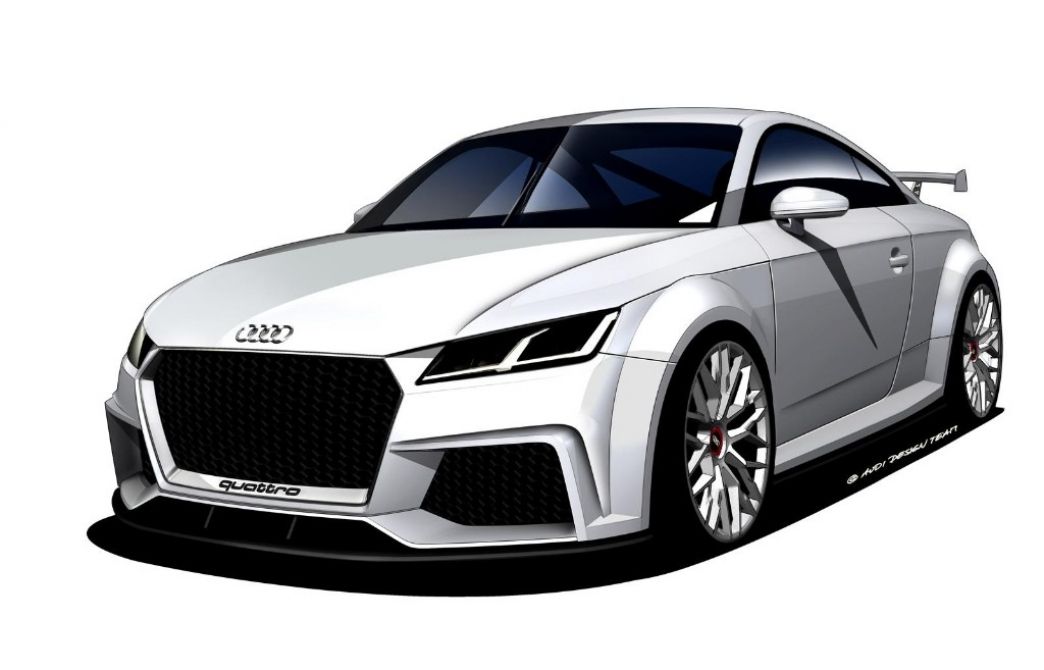 Audi TT quattro sport, un prototipo con inspiración de circuito