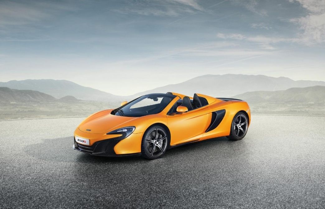 McLaren 650S Spider, también descapotable