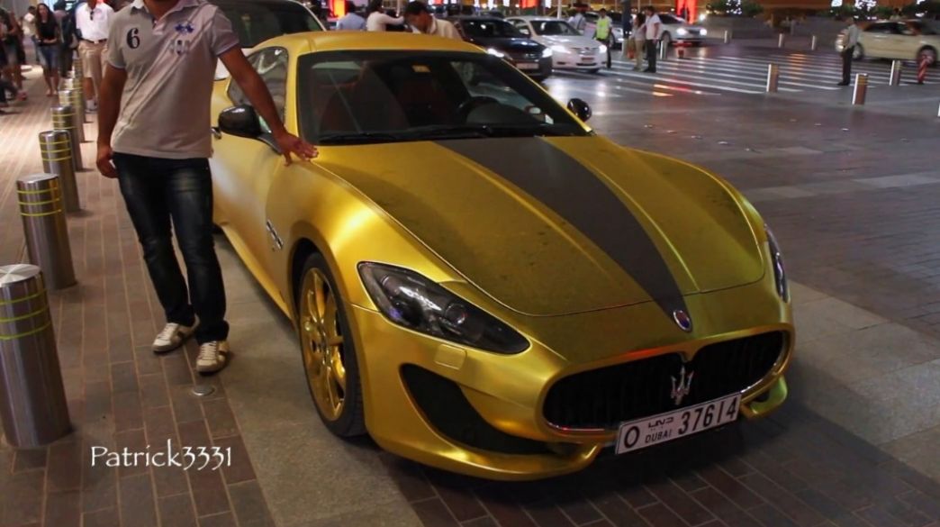 Maserati GranTurismo cubierto de cristales Swarovski