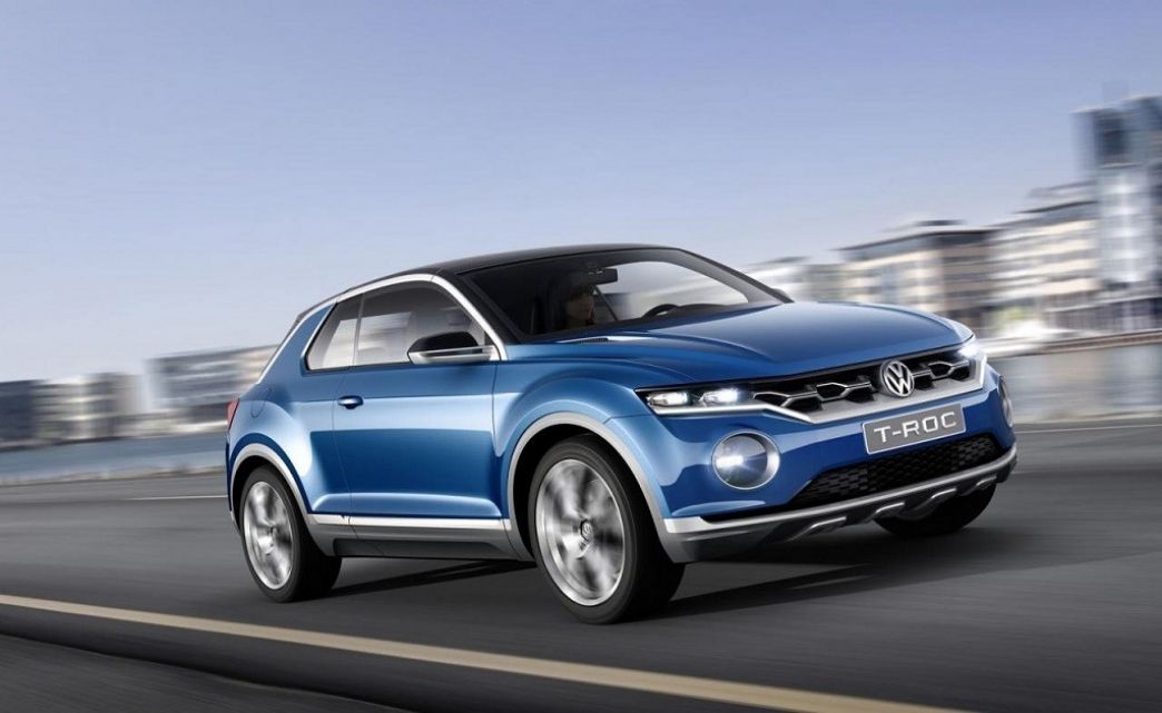 Volkswagen T-ROC concept, un Crossover descapotable