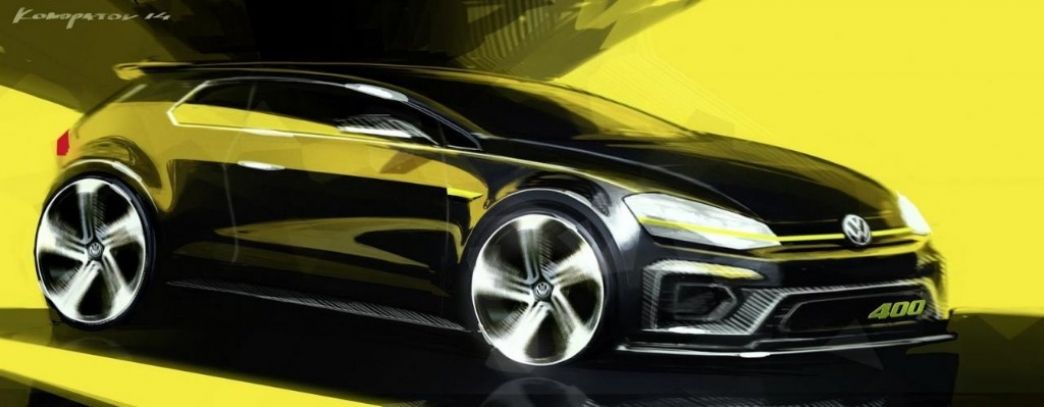 Volkswagen Golf R400, radicalizando el R para Beijing