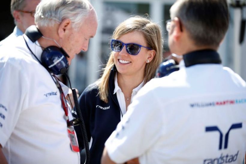 Susie Wolff, satisfecha tras su primera prueba con el Williams