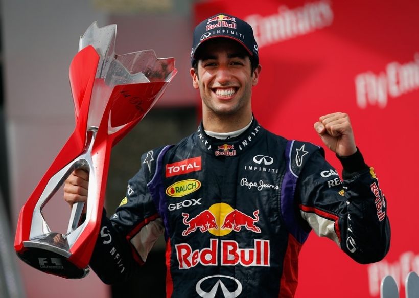 Ricciardo escribe su nombre en el libro de historia de la Fórmula 1