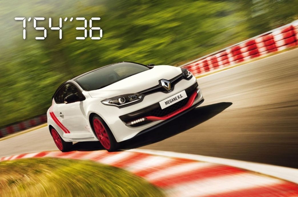 Renault Mégane RS 275 Trophy-R, récord en Nürburgring con un tiempo de 7:54