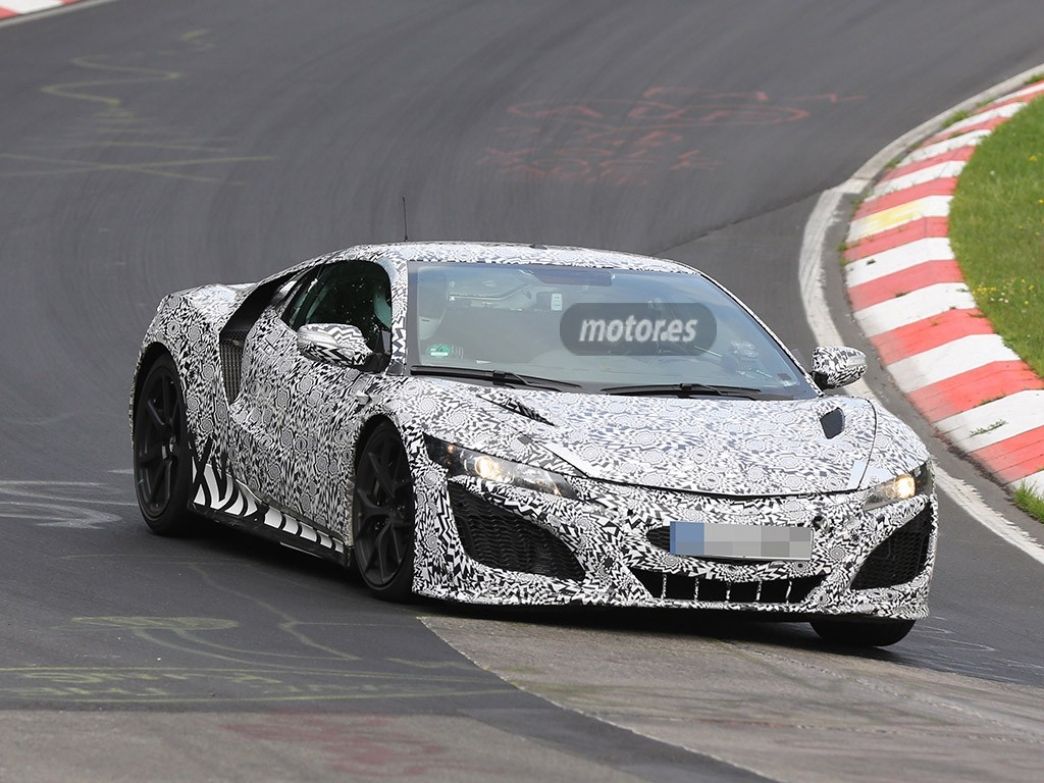 El nuevo Honda NSX descubierto en el circuito de Nürburgring