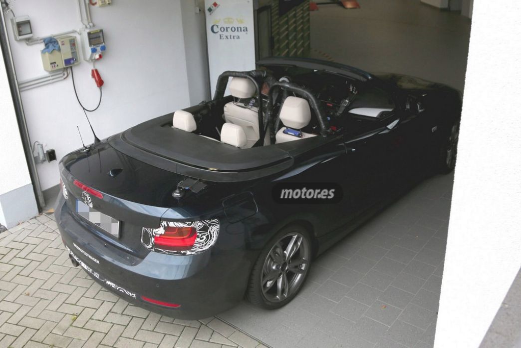 BMW Serie 2 Cabrio, fotos espía sin la capota