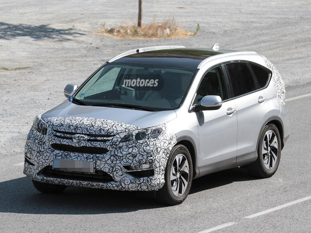 El Honda CR-V 2015 descubierto sin apenas camuflaje