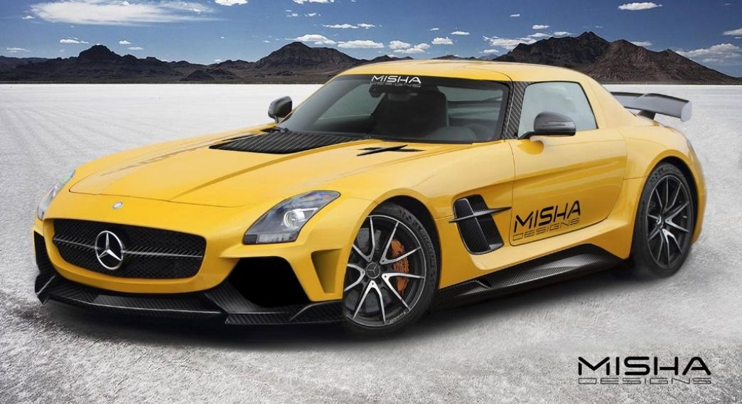 Mercedes-Benz SLS AMG pasa por las manos de Misha Designs