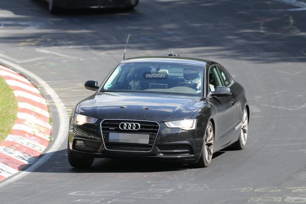 Nuevo Audi A5, su chasis ya está de pruebas en Nürburgring