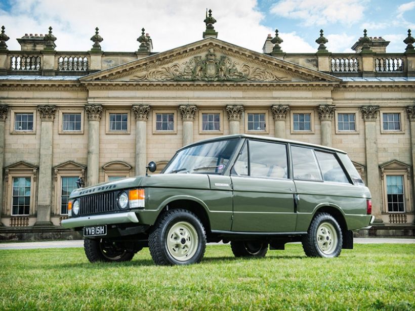 Sale a subasta un Range Rover clásico muy especial