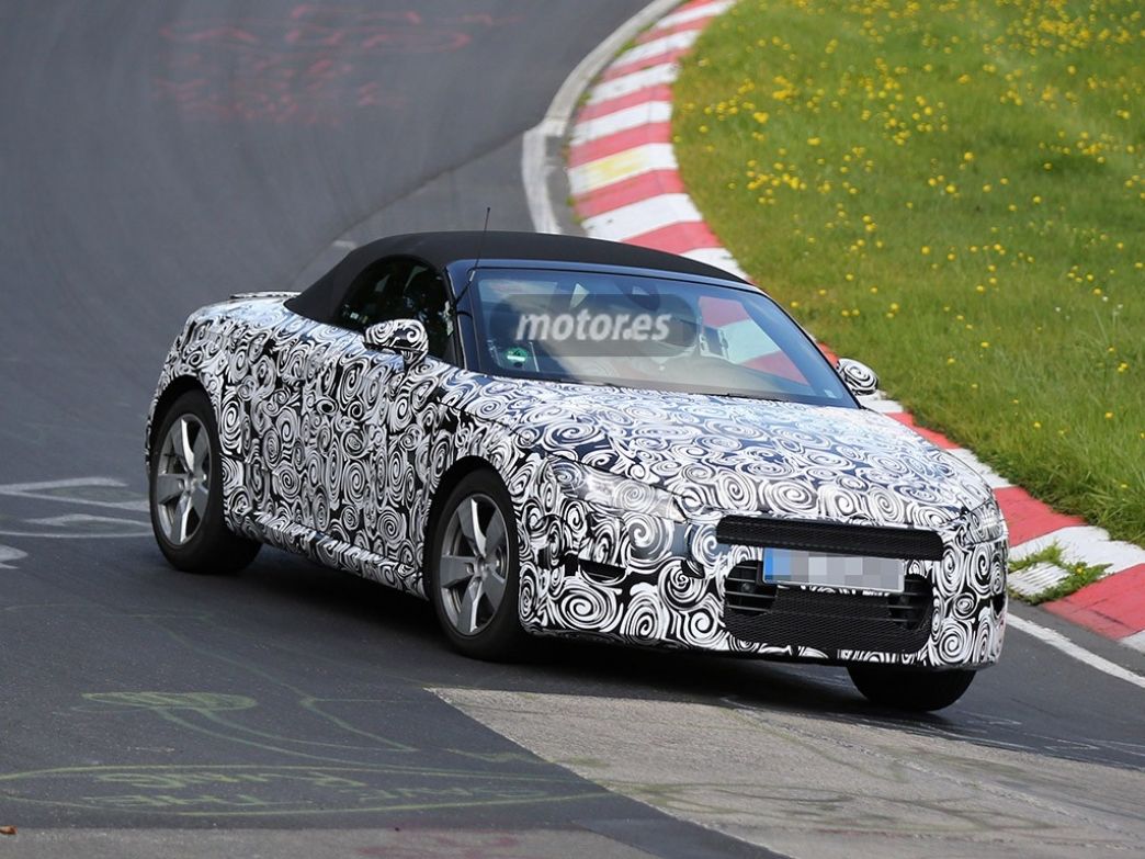 Audi TT Roadster 2015, nuevas imágenes durante una sesión de pruebas