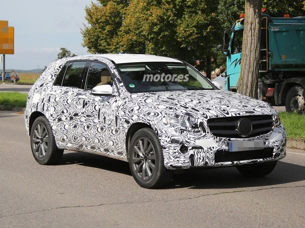 El Mercedes GLC 2015 descubierto con menos camuflaje