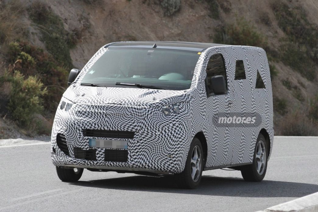 Las nuevas Citroën Jumpy y Peugeot Expert espiadas