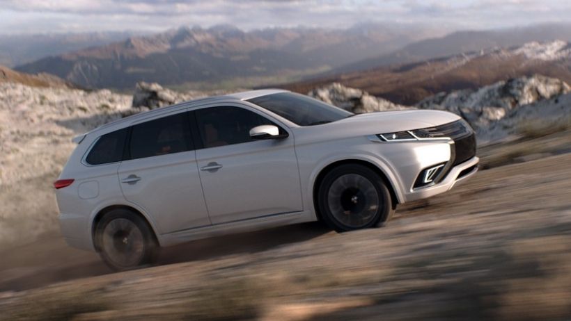 Mitsubishi Outlander PHEV Concept-S, primeras imágenes oficiales