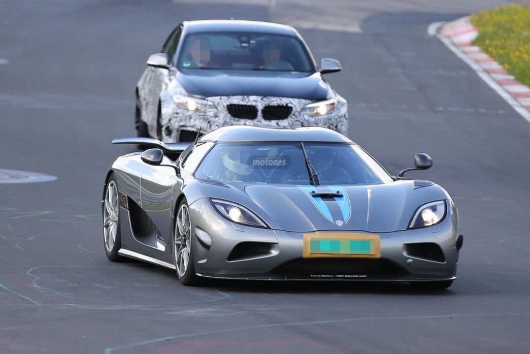 Una nueva versión del Koenigsegg Agera R, en pruebas en Nürburgring