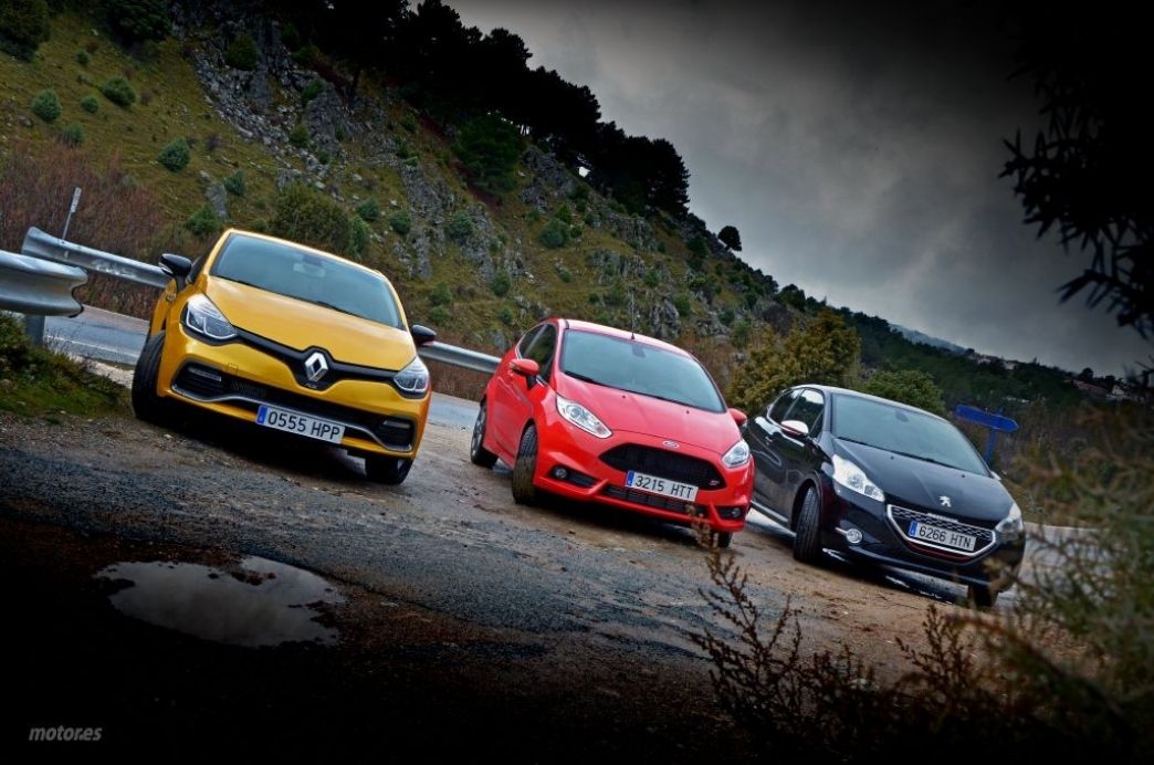 Villanos de la ciudad: Fiesta ST, Clio RS, 208 GTi