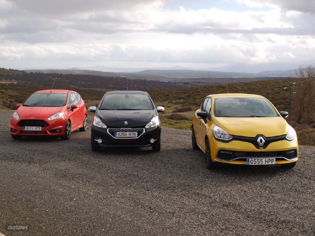 Villanos de la ciudad: Fiesta ST, Clio RS, 208 GTi (II)