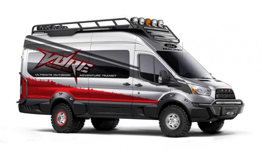 Ford Transit y sus múltiples caras en el SEMA Show 2014