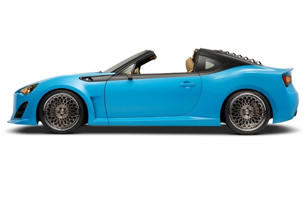 Scion FR-S Targa: El Toyota GT86 turbo y cabrio llega al SEMA