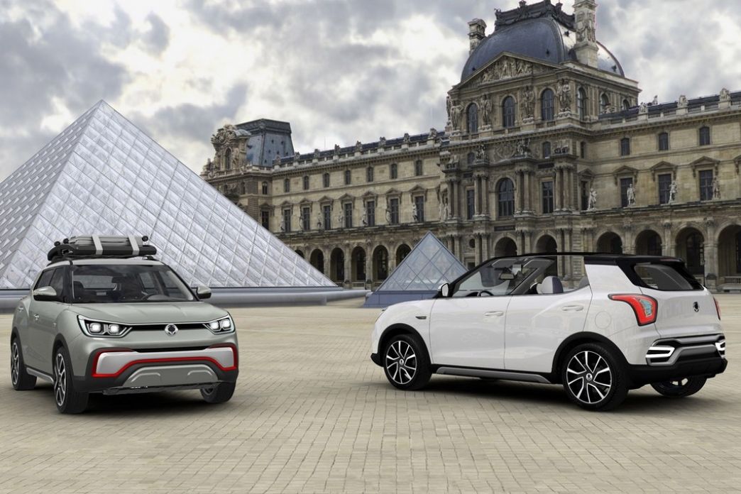 SsangYong XIV Air y Adventure presentados en París