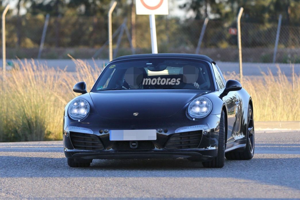 2015 Porsche 911 Targa descubierto con detalles interesantes