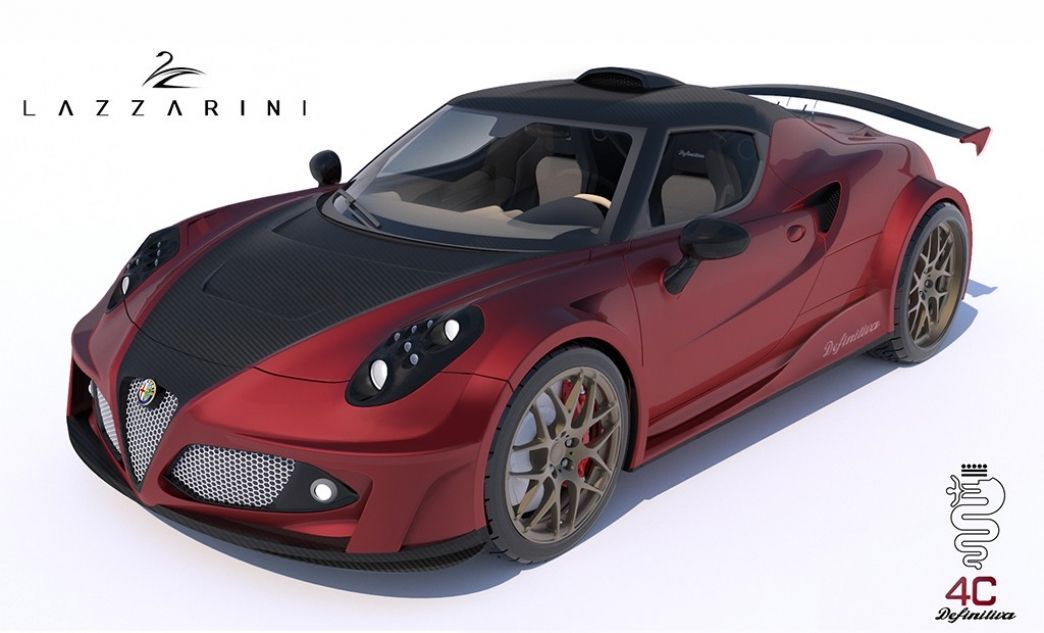 4C Definitiva, con 748 CV de origen Ferrari por Lazzarini Design