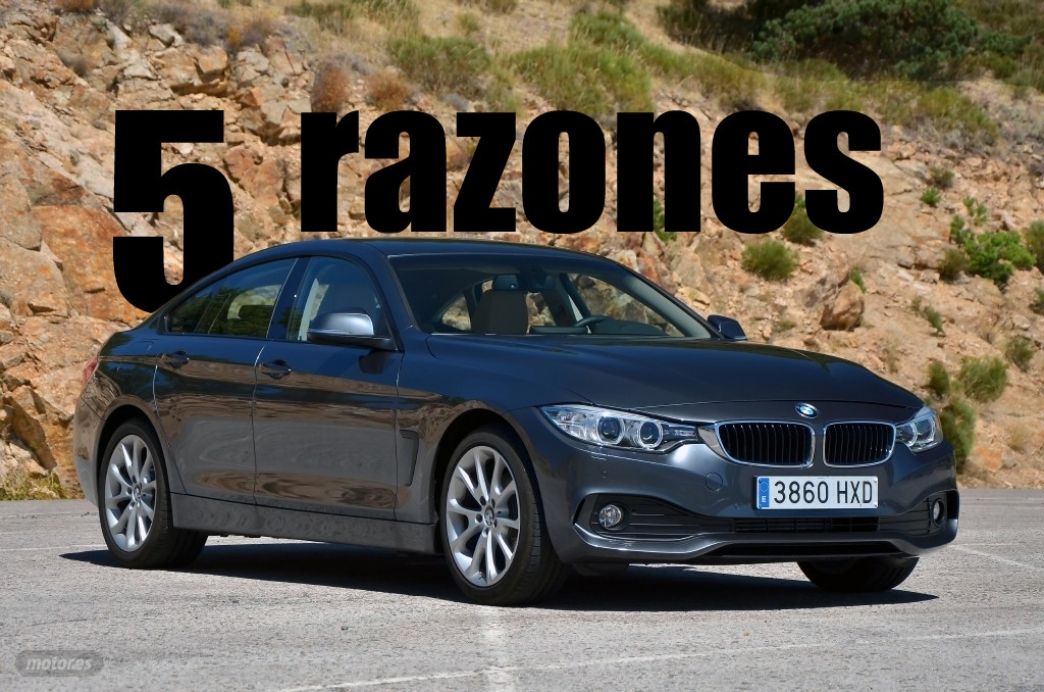 5 razones para comprar un BMW Serie 4 Gran Coupé antes que un Serie 3