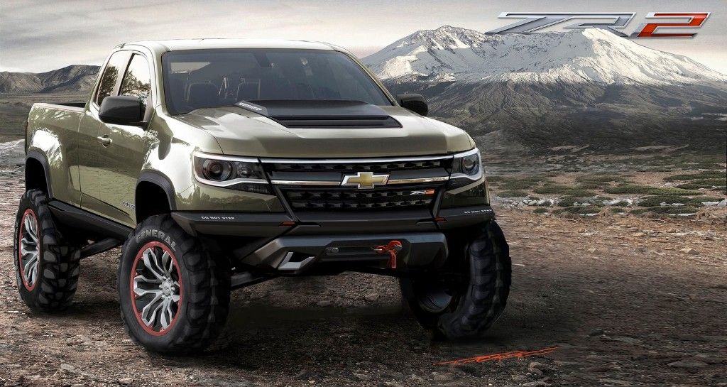 Chevrolet Colorado ZR2 Concept, estrenando el motor diésel 2.8 Duramax