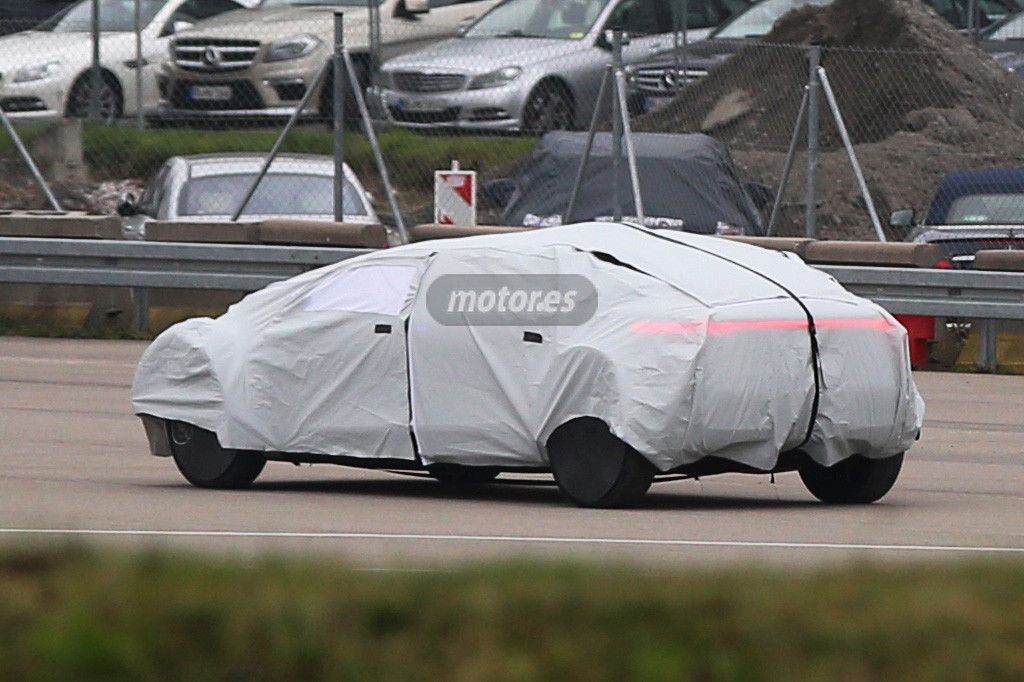 El coche autónomo de Mercedes-Benz avistado durante pruebas