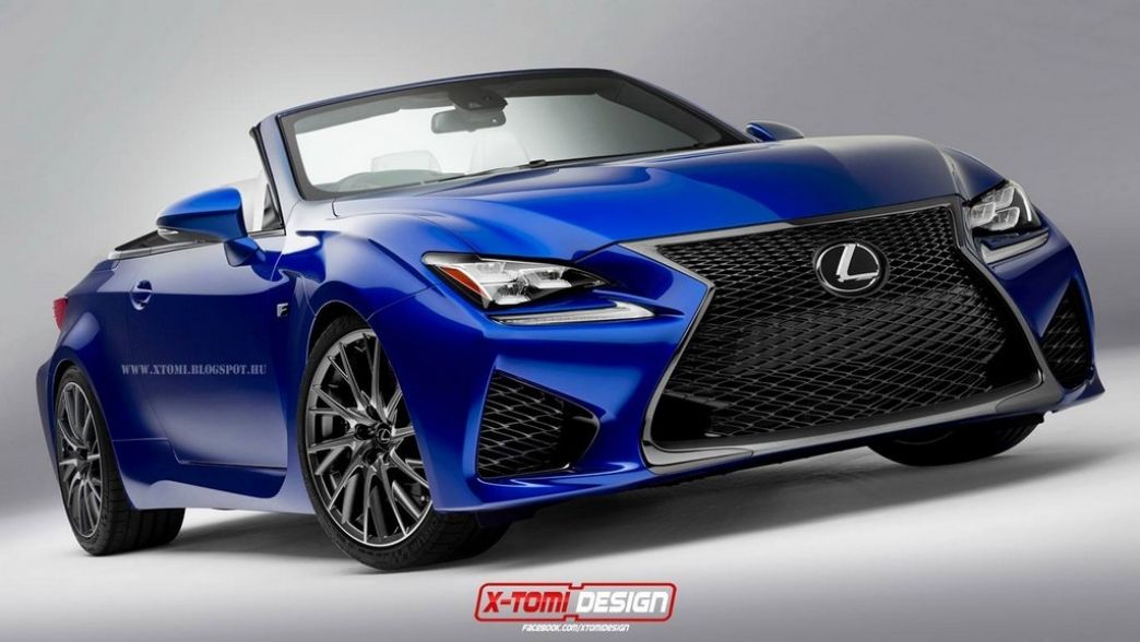 Lexus RC F Convertible confirmado durante evento interno