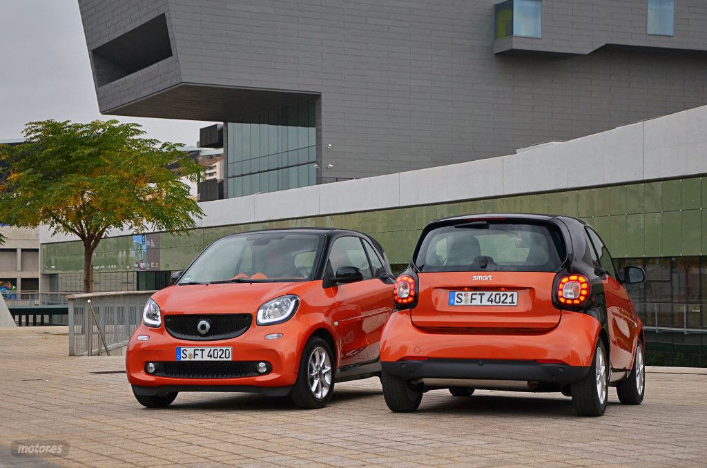 smart fortwo y forfour, presentación (I): Gama, equipamiento y precios