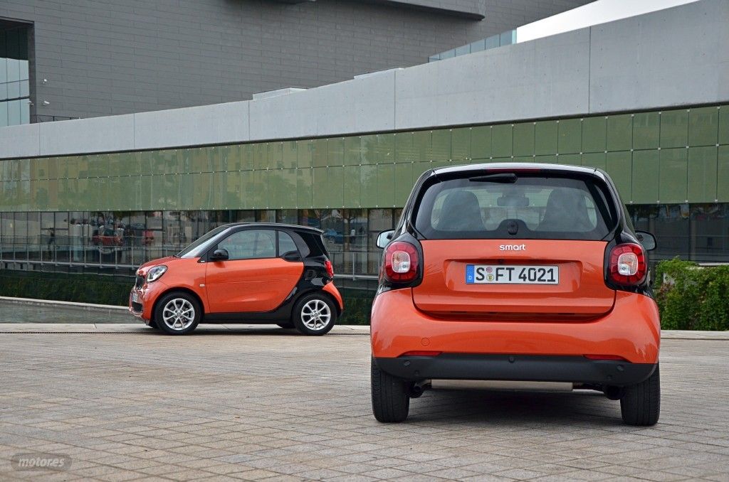 smart fortwo y forfour, presentación (II): Diseño, habitabilidad y maletero