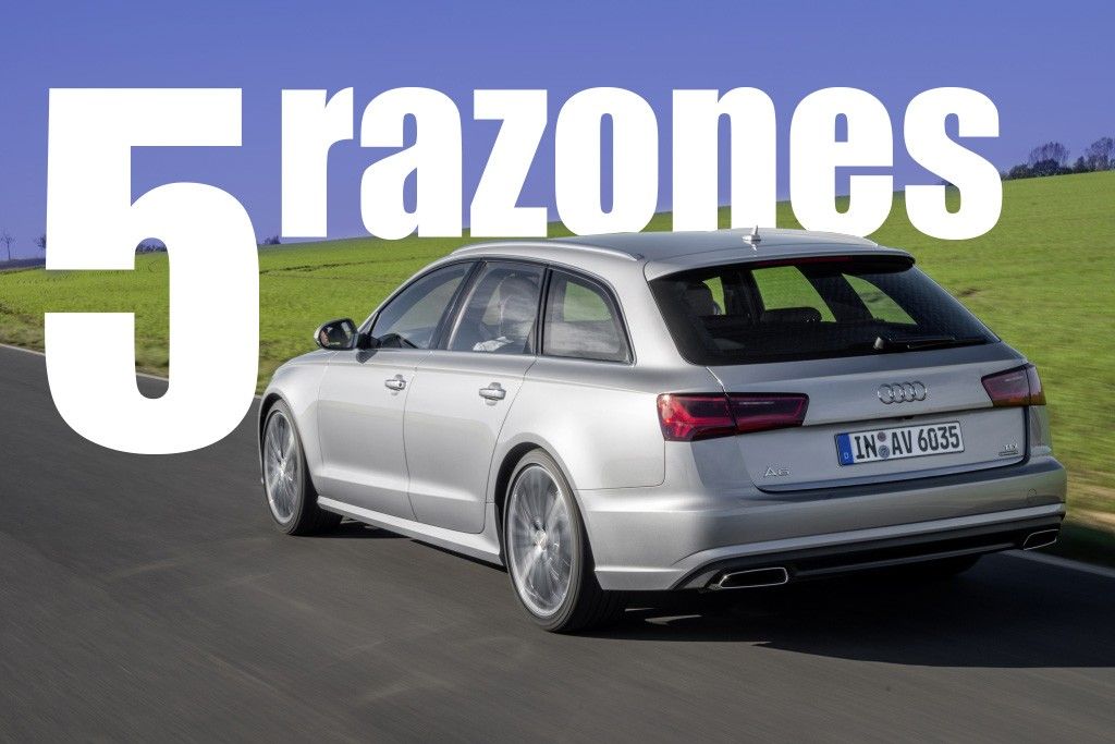 5 razones para elegir un Audi A6 Avant frente a la berlina