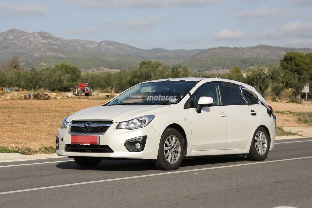 Subaru prueba nuevos motores para el próximo Impreza