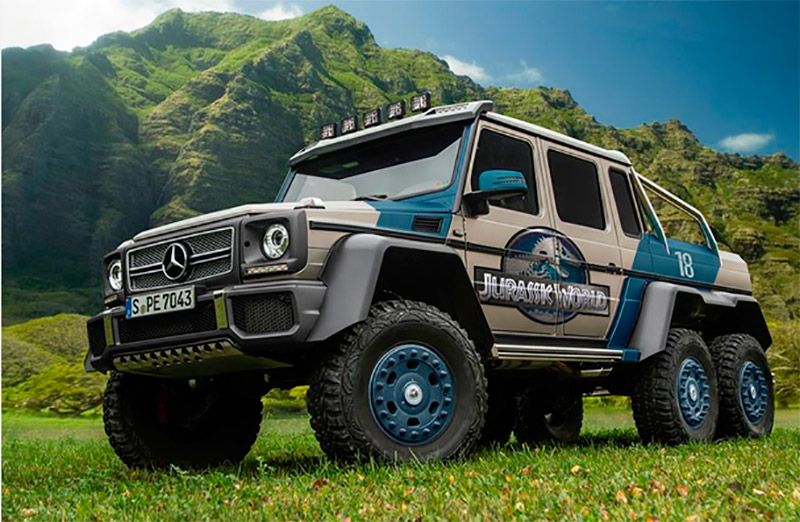 Mercedes G63 AMG 6x6, otra bestia anda suelta en Jurassic World