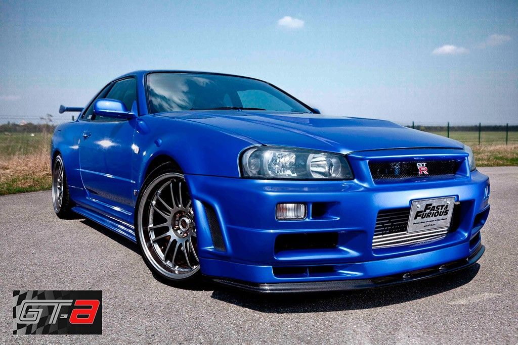 En venta el Nissan Skyline GT-R 34 de la cuarta entrega de Fast & Furious