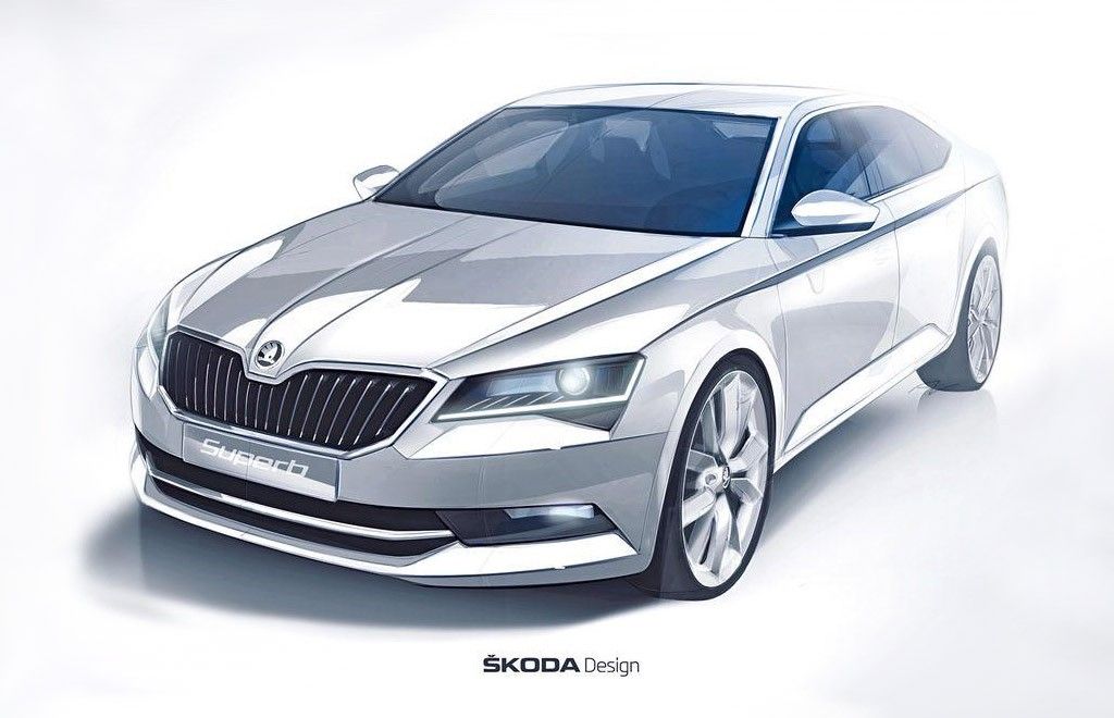 Skoda Superb 2015, estas nuevas imágenes nos adelantan su diseño