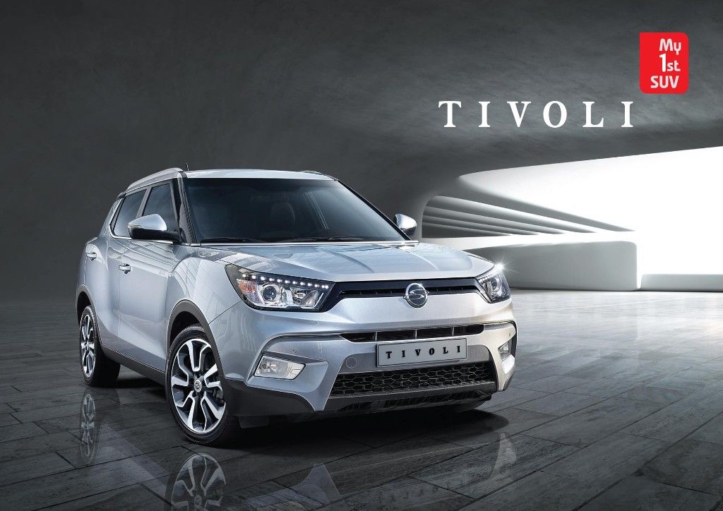 SsangYong Tivoli, así es el pequeño SUV coreano en sus primeras imágenes