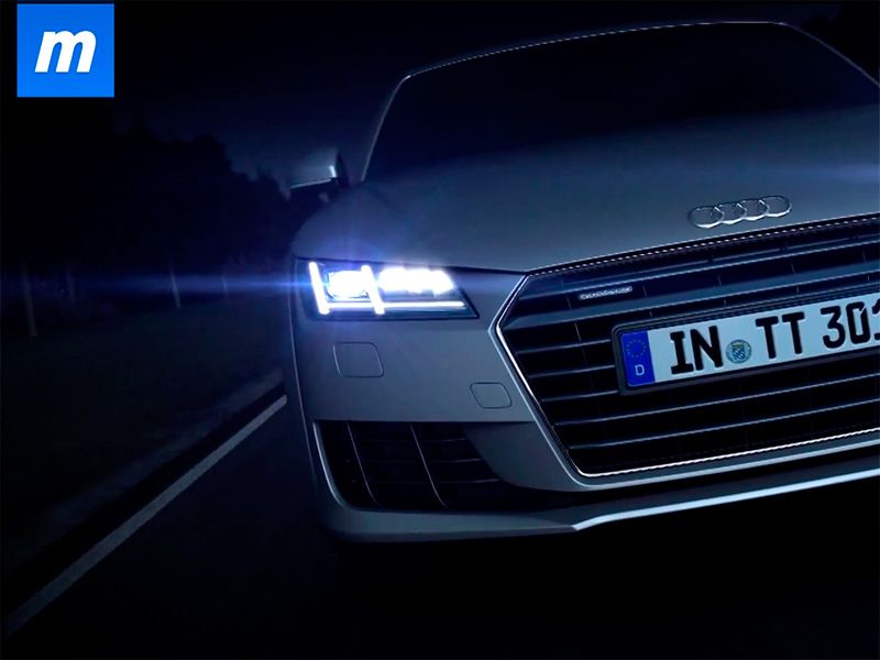 Audi nos muestra el funcionamiento de sus faros Matrix LED