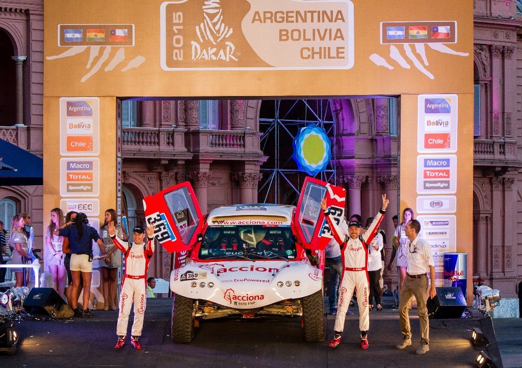 Dakar 2015: El ACCIONA 100% EcoPowered hace historia en el rally más duro
