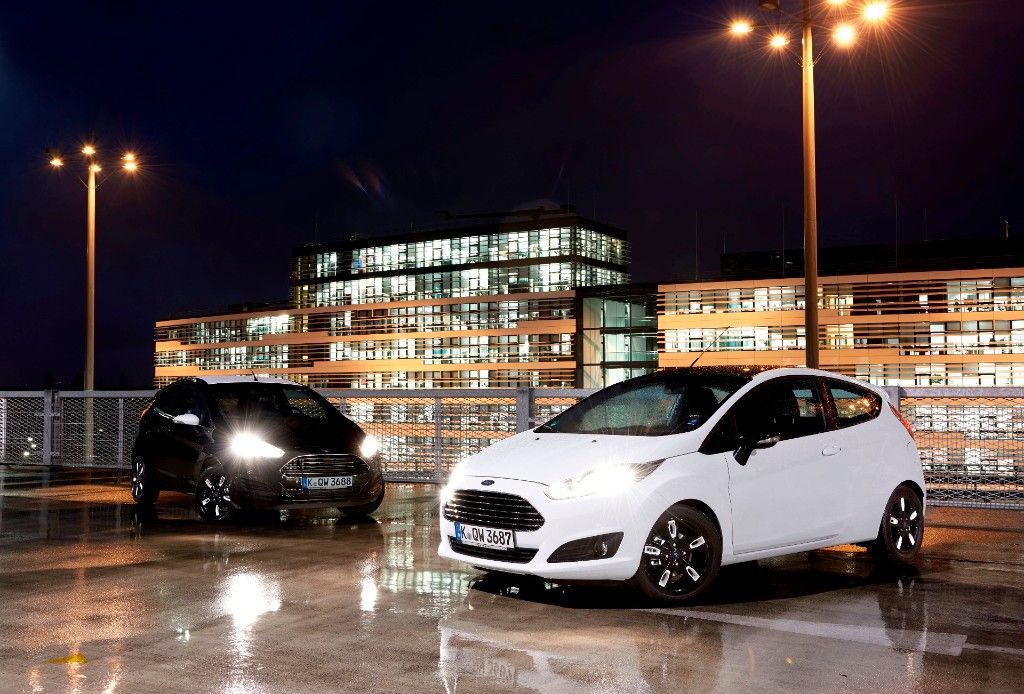 En blanco y negro: edición especial 'Black & White' para los Ford Fiesta y Ford Ka