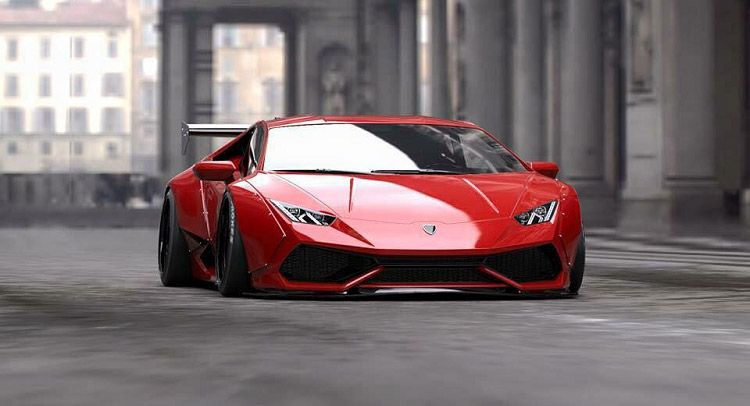 Impresionante el Lamborghini Huracán ensanchado por Liberty Walk