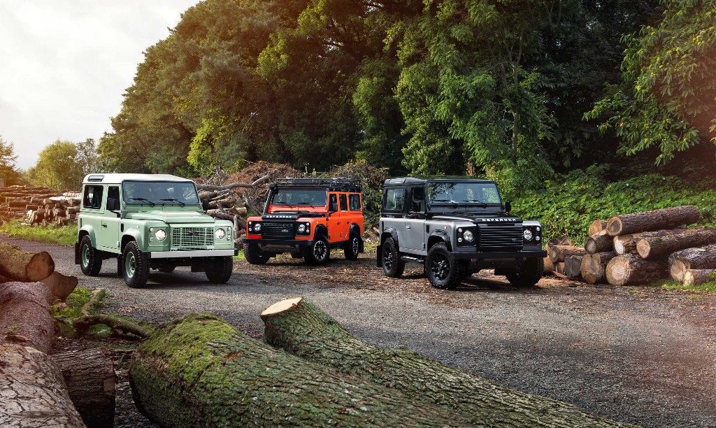 Land Rover Defender Celebration Series: ediciones limitadas Autobiography, Heritage y Adventure