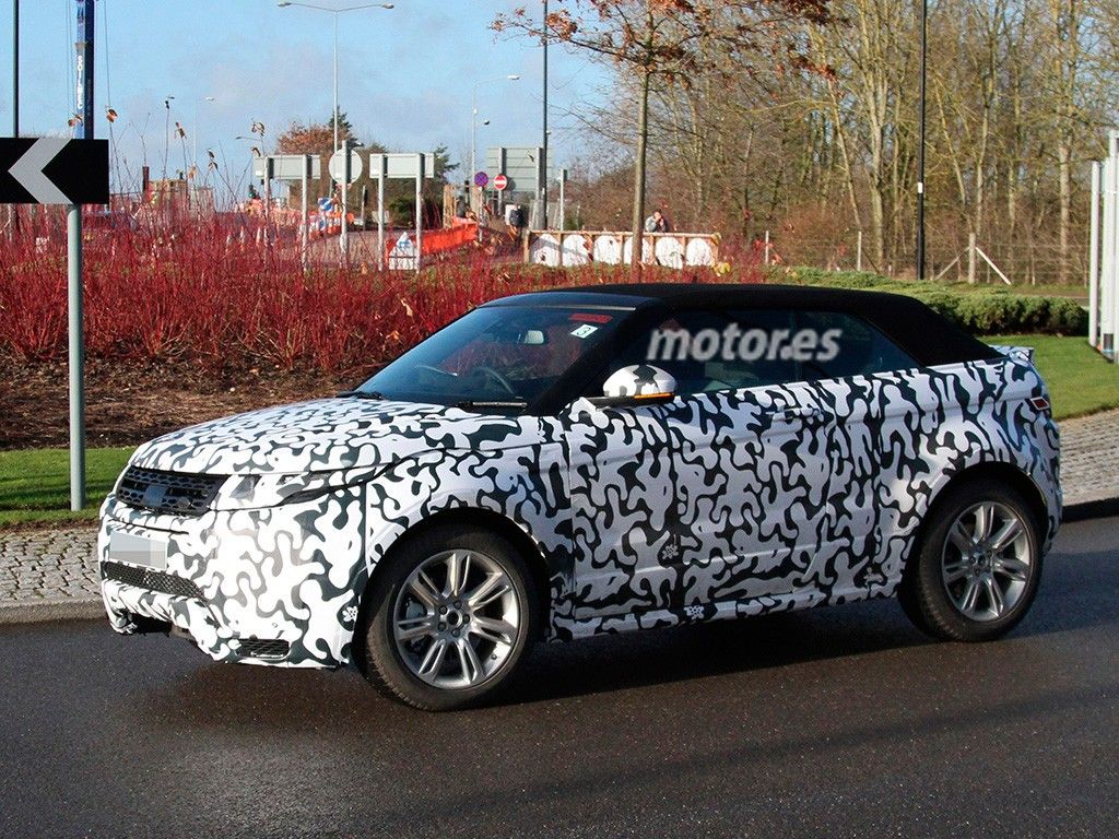 Range Rover Evoque Cabrio 2016, descubierto por primera vez