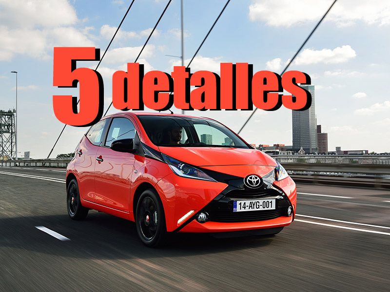 5 detalles del Toyota Aygo 2015 que te gustarán