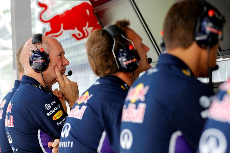 Adrian Newey pierde protagonismo en Red Bull